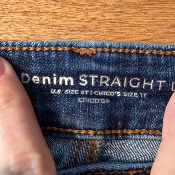 Chico's Define Me Straight Leg Jeans - Picture 3 of 6